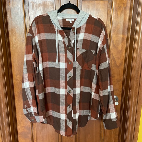 Maurices plaid Sweater - Picture 1 of 5